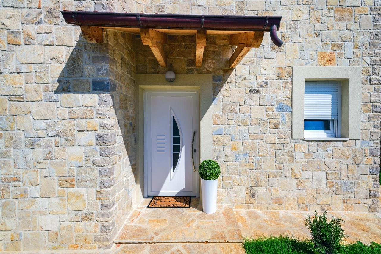 Luxury Stone Villa With Pool - Brisevo Exteriér fotografie